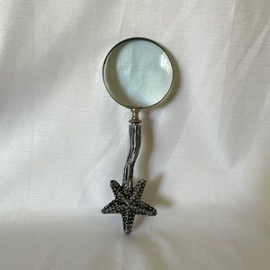 Starfish nautical magnifying glass